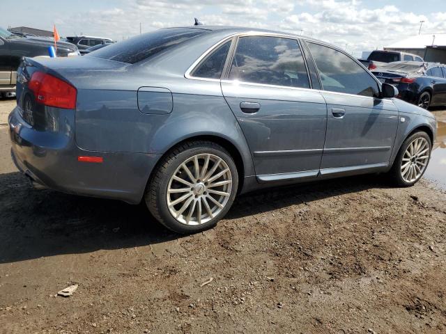 WAUDF78E28A103528 - 2008 AUDI A4 2.0T QUATTRO GRAY photo 3