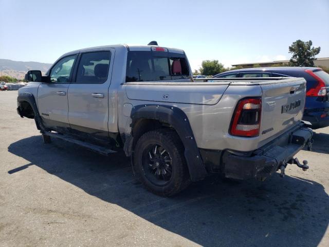 1C6SRFLT8KN855243 - 2019 RAM 1500 REBEL SILVER photo 2