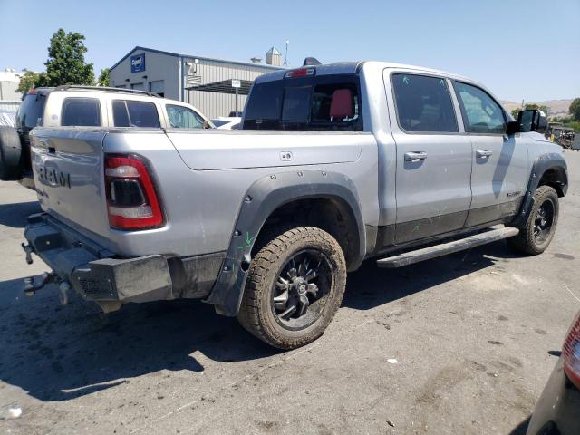 1C6SRFLT8KN855243 - 2019 RAM 1500 REBEL SILVER photo 3