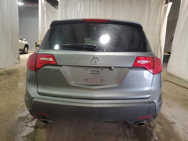 2HNYD28619H514857 - 2009 ACURA MDX TECHNOLOGY GRAY photo 6