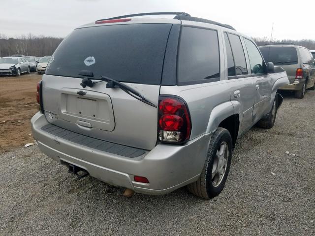 1GNDS13S382215409 - 2008 CHEVROLET TRAILBLAZER LS  photo 4