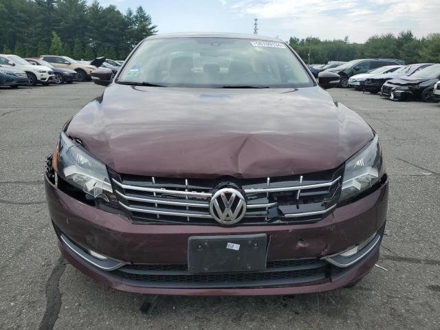 1VWBN7A34EC003630 - 2014 VOLKSWAGEN PASSAT SE MAROON photo 5