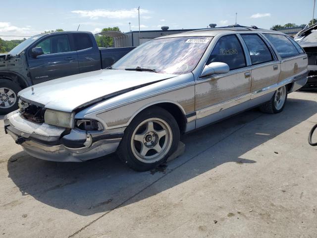 1G4BR82P2SR423454 - 1995 BUICK ROADMASTER ESTATE BLUE photo 1