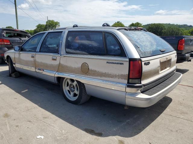 1G4BR82P2SR423454 - 1995 BUICK ROADMASTER ESTATE BLUE photo 2