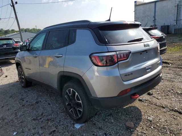 3C4NJDDB4LT163215 - 2020 JEEP COMPASS TRAILHAWK SILVER photo 2