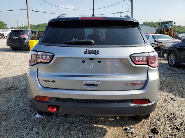 3C4NJDDB4LT163215 - 2020 JEEP COMPASS TRAILHAWK SILVER photo 6