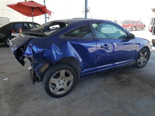 1G1AM18B967796809 - 2006 CHEVROLET COBALT SS BLUE photo 3