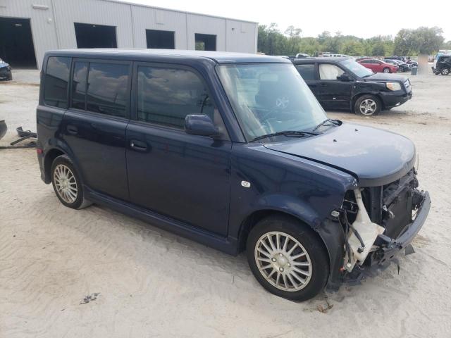 JTLKT324664035214 - 2006 TOYOTA SCION XB BLUE photo 4