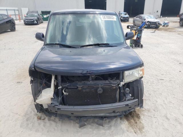 JTLKT324664035214 - 2006 TOYOTA SCION XB BLUE photo 5