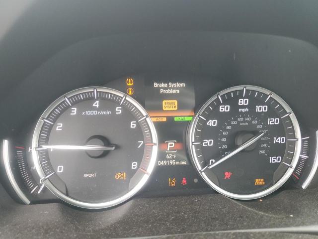 19UUB3F44LA001126 - 2020 ACURA TLX TECHNOLOGY SILVER photo 9