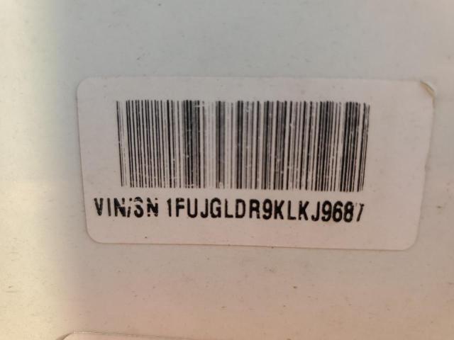 1FUJGLDR9KLKJ9687 - 2019 FREIGHTLINER CASCADIA 125 WHITE photo 10