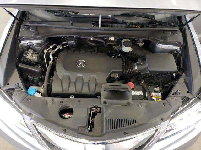 5J8TB4H39GL019377 - 2016 ACURA RDX SILVER photo 11