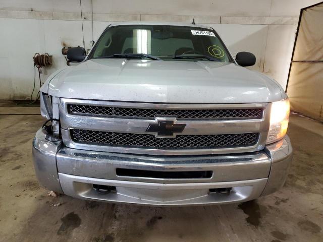 1GCRKREA0DZ257734 - 2013 CHEVROLET SILVERADO K1500 LS SILVER photo 5