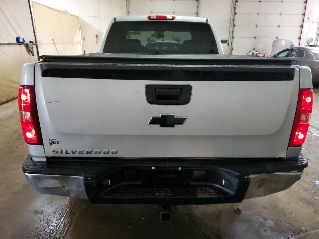 1GCRKREA0DZ257734 - 2013 CHEVROLET SILVERADO K1500 LS SILVER photo 6