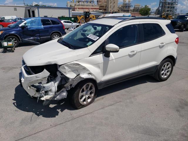 MAJ3P1TEXJC179689 - 2018 FORD ECOSPORT SE WHITE photo 1