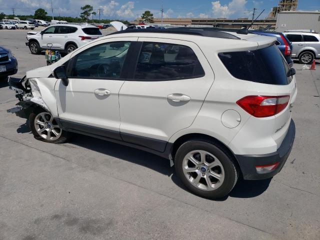 MAJ3P1TEXJC179689 - 2018 FORD ECOSPORT SE WHITE photo 2