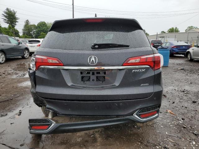5J8TB4H76GL006783 - 2016 ACURA RDX ADVANCE GRAY photo 6