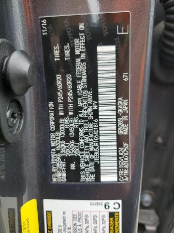 JTEBU5JR1G5401816 - 2016 TOYOTA 4RUNNER SR5/SR5 PREMIUM 灰色 照片 13