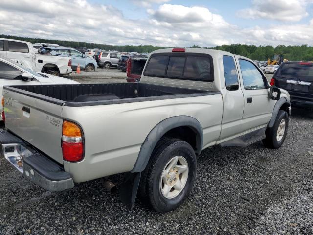 5TESM92N41Z723863 - 2001 TOYOTA TACOMA XTRACAB PRERUNNER ვერცხლისფერი ფოტო 3