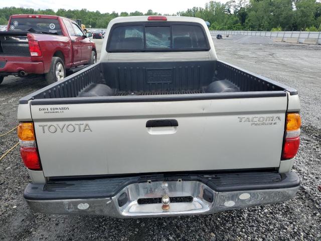 5TESM92N41Z723863 - 2001 TOYOTA TACOMA XTRACAB PRERUNNER ვერცხლისფერი ფოტო 6