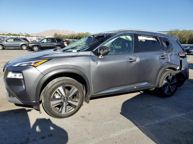 5N1AT3CA0MC775268 - 2021 NISSAN ROGUE SL GRAY photo 1