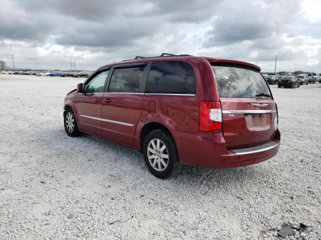 2C4RC1BG3DR558371 - 2013 CHRYSLER TOWN & COU TOURING 红色 照片 2