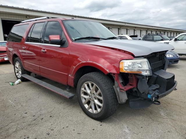 1FMJK2ATXFEF06462 - 2015 FORD EXPEDITION EL LIMITED RED photo 4