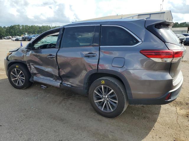 5TDKZRFH7HS525940 - 2017 TOYOTA HIGHLANDER SE GRAY photo 2