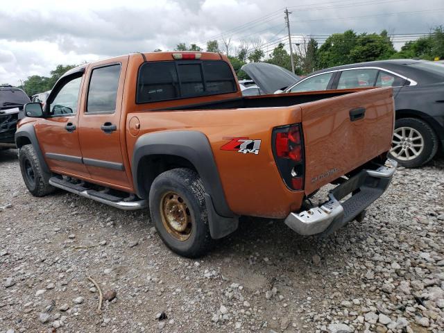 1GCDT136068296596 - 2006 CHEVROLET COLORADO ORANGE photo 2