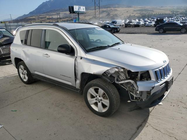 1C4NJDBB0ED535791 - 2014 JEEP COMPASS SPORT SILVER photo 4