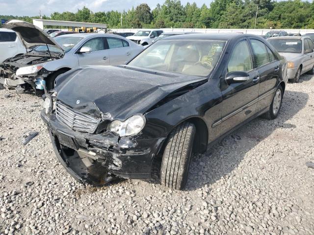 WDBRF54H76A837851 - 2006 MERCEDES-BENZ C 280 BLACK photo 1