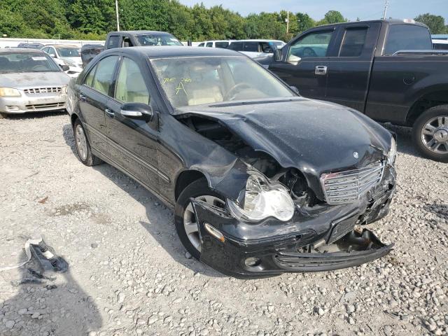 WDBRF54H76A837851 - 2006 MERCEDES-BENZ C 280 BLACK photo 4