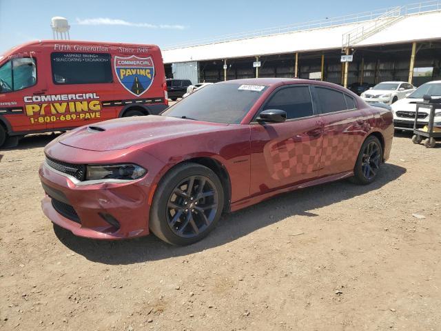 2C3CDXCT1LH153748 - 2020 DODGE CHARGER R/T MAROON photo 1