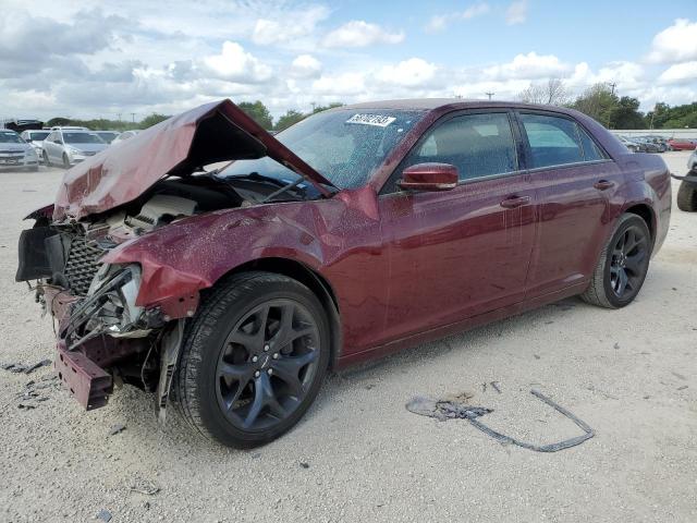 2C3CCABGXMH529045 - 2021 CHRYSLER 300 S MAROON photo 1