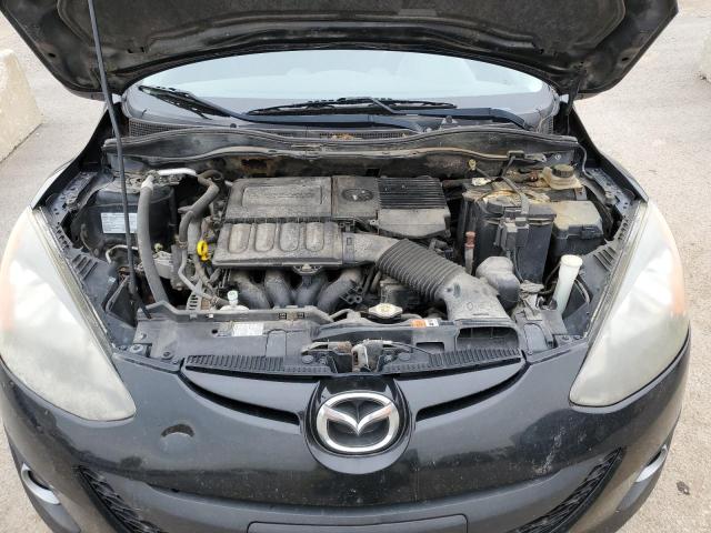 JM1DE1LY3C0140056 - 2012 MAZDA 2 BLACK photo 11