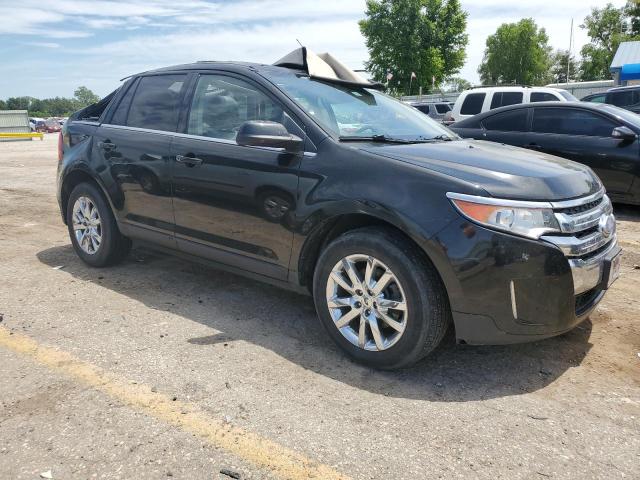 2FMDK4KC4DBA52614 - 2013 FORD EDGE LIMITED BLACK photo 4