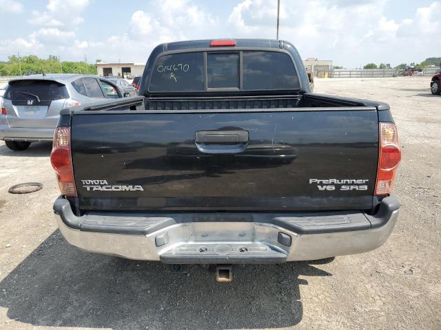 3TMJU62N06M014670 - 2006 TOYOTA TACOMA DOUBLE CAB PRERUNNER BLACK photo 6