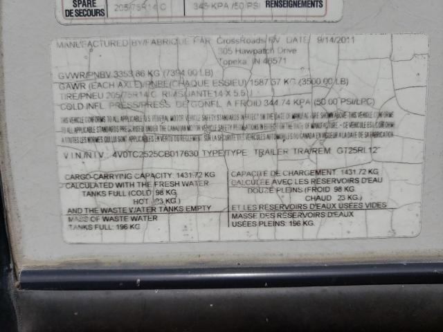 4V0TC2525CB017630 - 2012 CROS SLINGSHOT BLACK photo 10