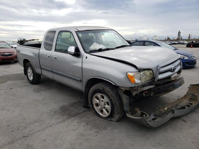 5TBRU34186S469738 - 2006 TOYOTA TUNDRA ACCESS CAB SR5 SILVER photo 4