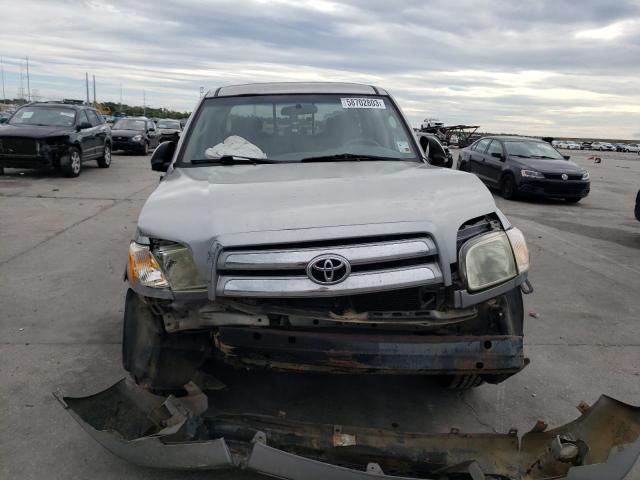 5TBRU34186S469738 - 2006 TOYOTA TUNDRA ACCESS CAB SR5 SILVER photo 5