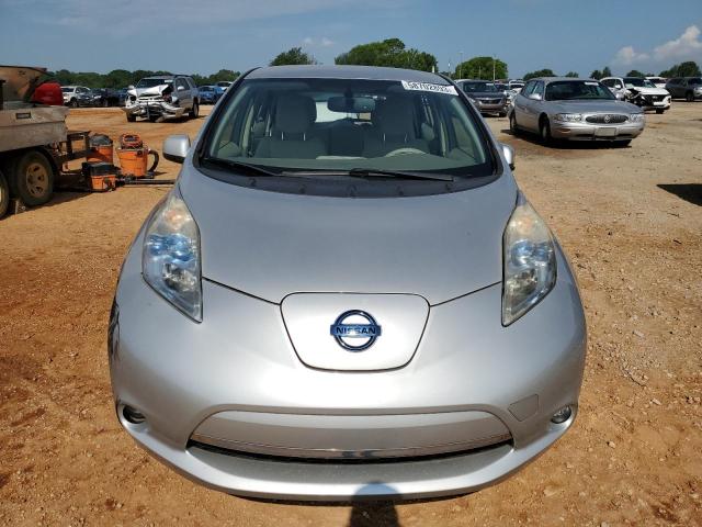 JN1AZ0CP2CT017343 - 2012 NISSAN LEAF SV SILVER photo 5