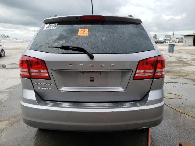 3C4PDCAB5JT519215 - 2018 DODGE JOURNEY SE SILVER photo 6