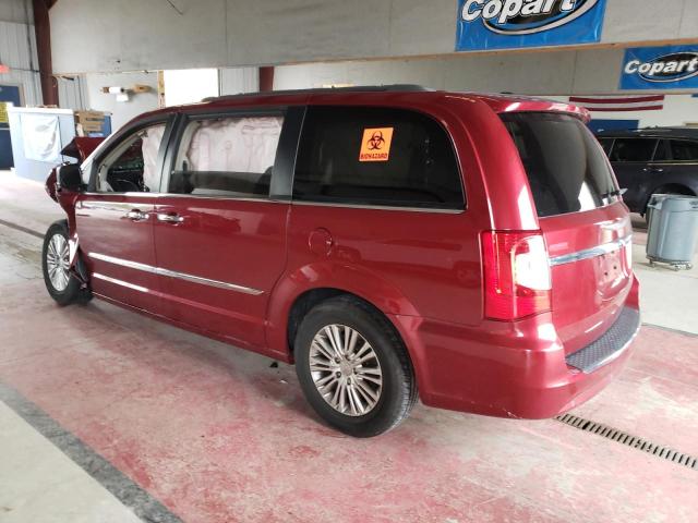 2C4RC1CG3FR657435 - 2015 CHRYSLER TOWN & COU TOURING L RED photo 2