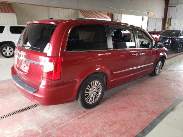 2C4RC1CG3FR657435 - 2015 CHRYSLER TOWN & COU TOURING L RED photo 3