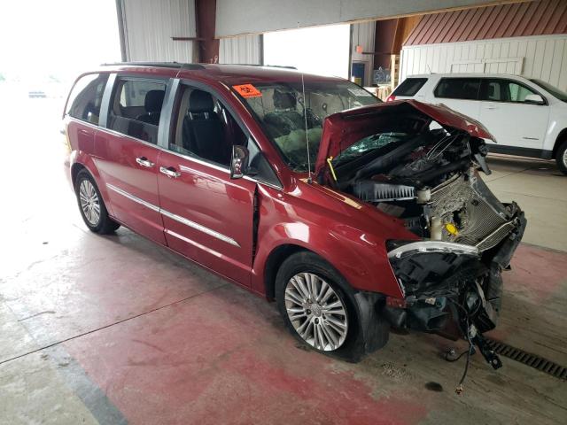 2C4RC1CG3FR657435 - 2015 CHRYSLER TOWN & COU TOURING L RED photo 4