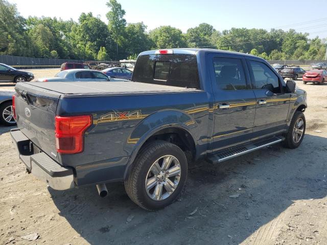 1FTEW1E4XKFC97641 - 2019 FORD F150 SUPERCREW BLUE photo 3