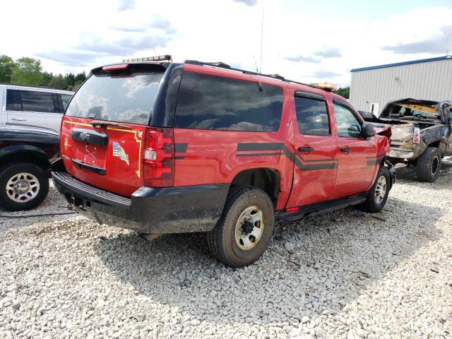 1GNGK56K49R217971 - 2009 CHEVROLET SUBURBAN K2500 LT RED photo 3