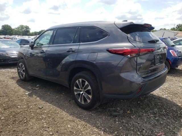 5TDGZRBH5NS241424 - 2022 TOYOTA HIGHLANDER XLE Grafit foto 2