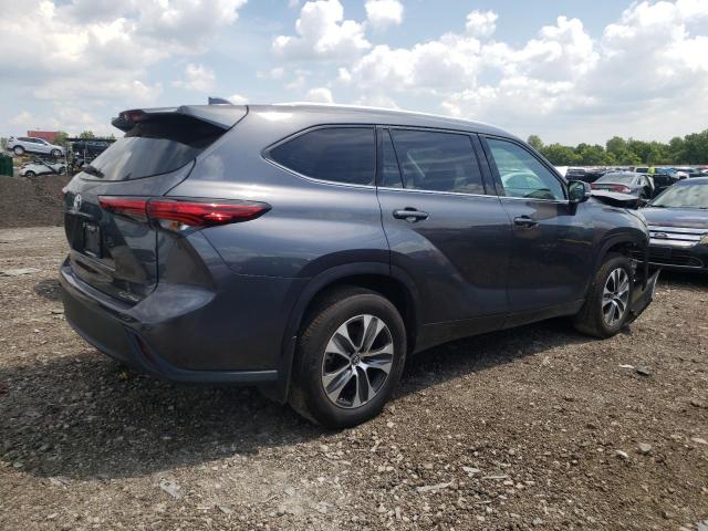 5TDGZRBH5NS241424 - 2022 TOYOTA HIGHLANDER XLE Grafit foto 3