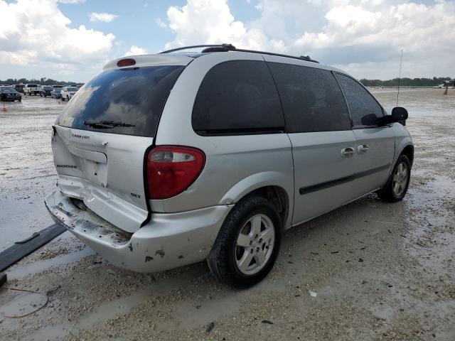 1D4GP45RX6B592984 - 2006 DODGE CARAVAN SXT SILVER photo 3